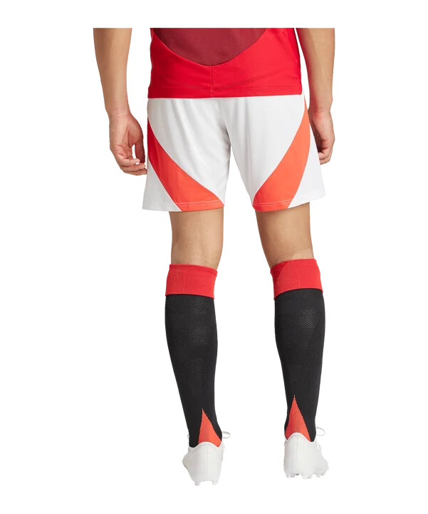 adidas manchester united short home 20242025 weiss