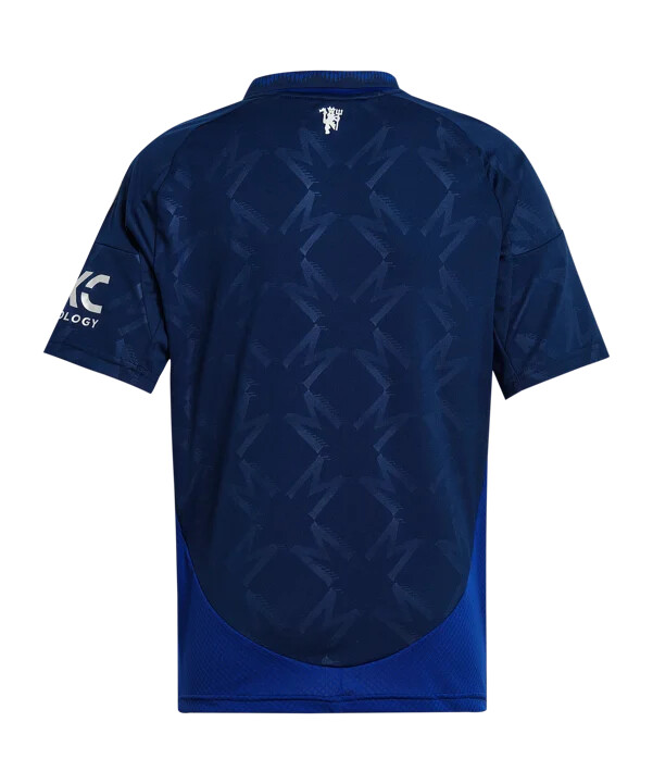 adidas manchester united trikot away 20242025 kids blau