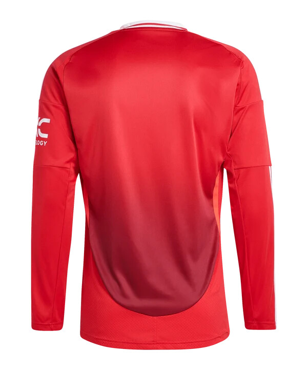 adidas manchester united trikot langarm home 20242025 rot