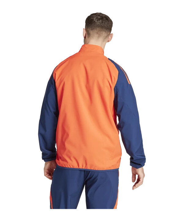 adidas manchester united prematch jacket 20242025 blau