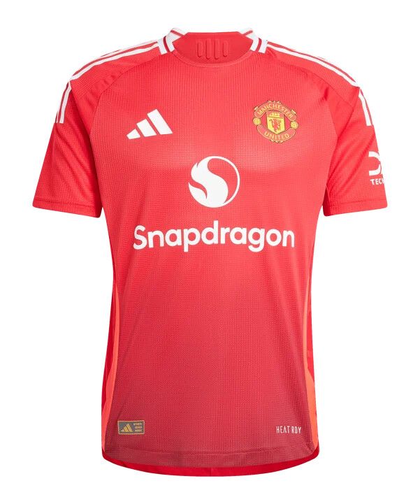 adidas manchester united auth. trikot home 20242025 rot