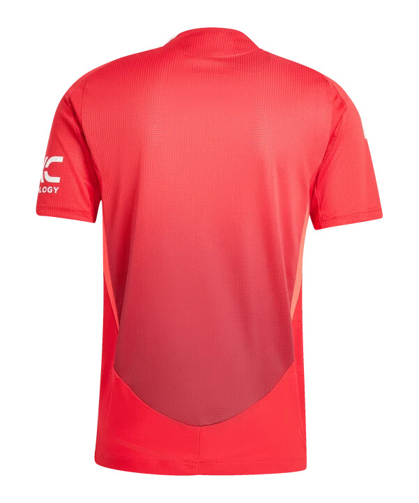 adidas manchester united auth. trikot home 20242025 rot