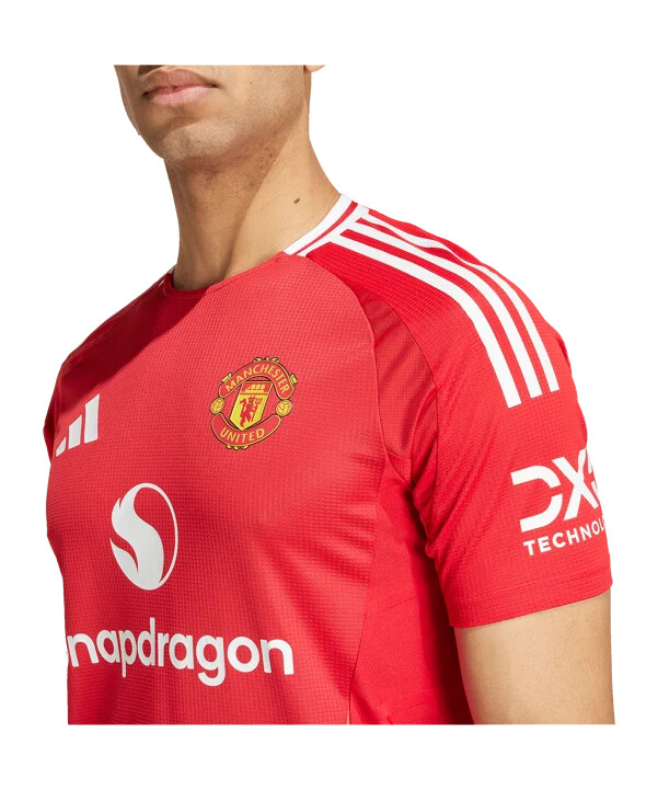 adidas manchester united auth. trikot home 20242025 rot