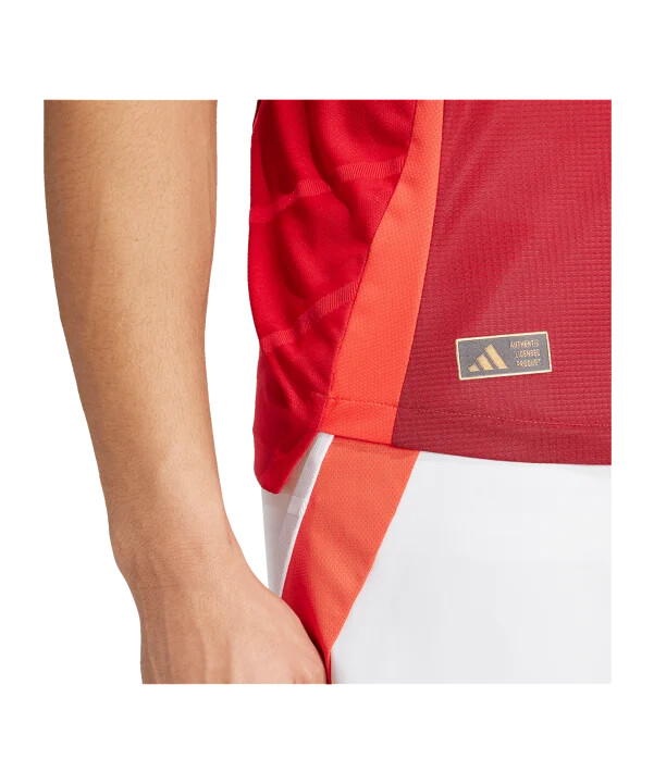 adidas manchester united auth. trikot home 20242025 rot