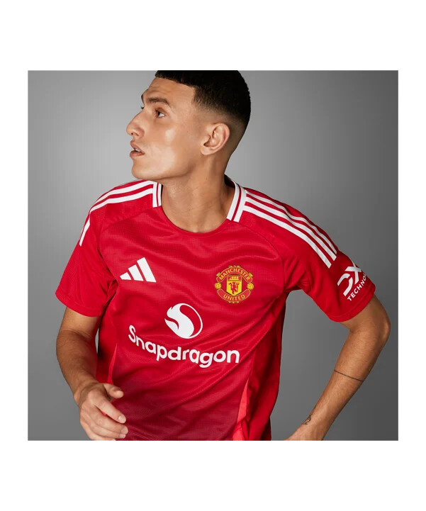 adidas manchester united auth. trikot home 20242025 rot