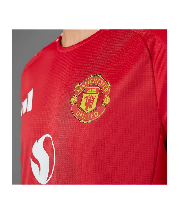adidas manchester united auth. trikot home 20242025 rot