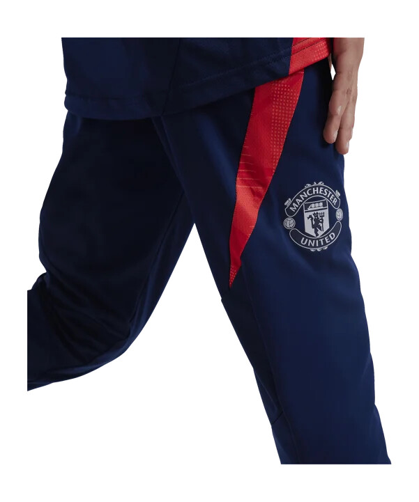 adidas manchester united trainingshose kids blau