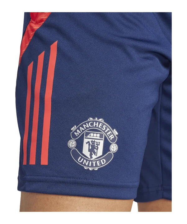 adidas manchester united short blau