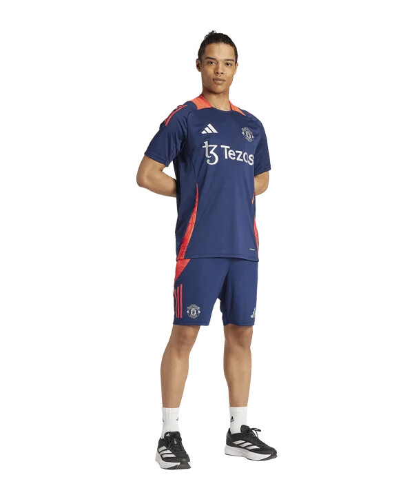 adidas manchester united short blau