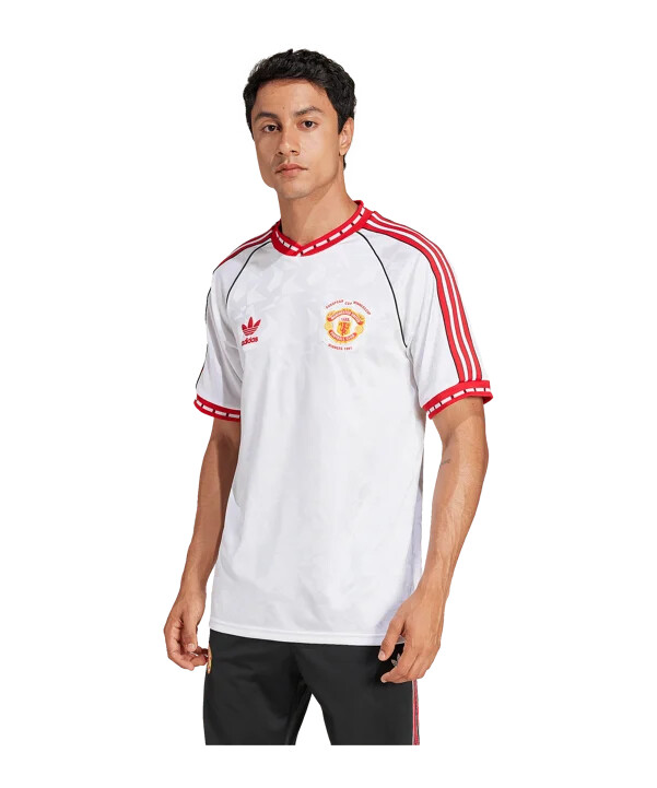 adidas manchester united 1991 trikot away weiss