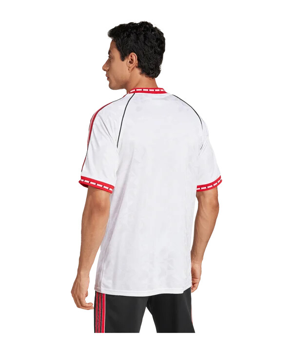 adidas manchester united 1991 trikot away weiss