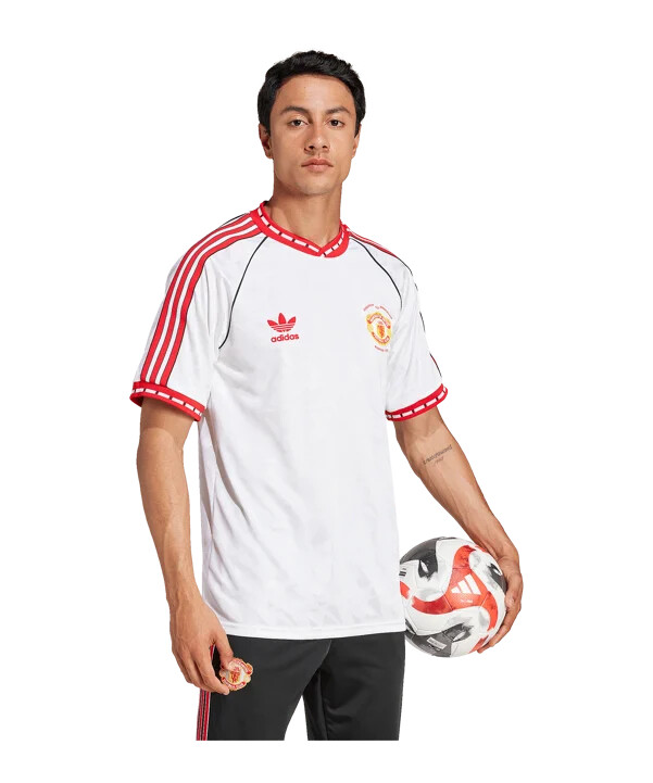 adidas manchester united 1991 trikot away weiss