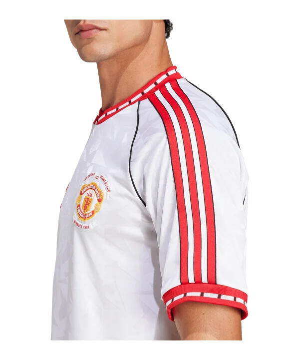 adidas manchester united 1991 trikot away weiss