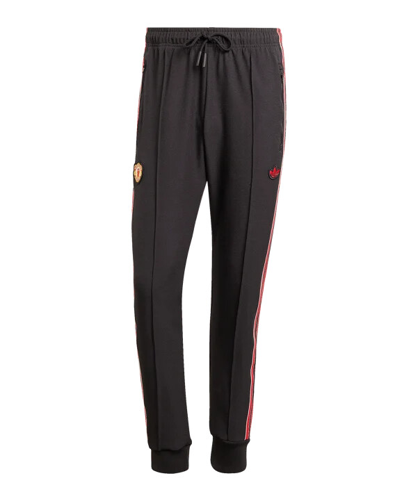 adidas manchester united trainingshose schwarz