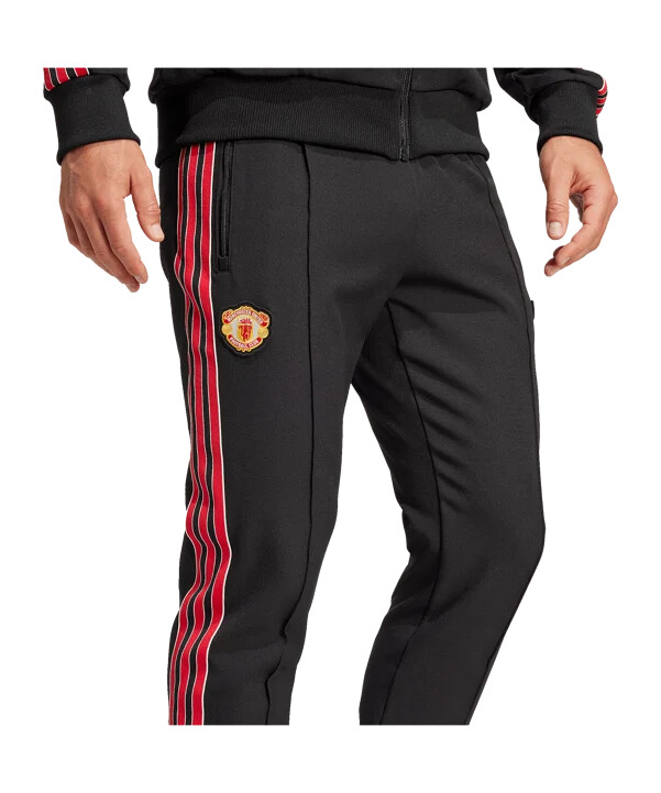 adidas manchester united trainingshose schwarz