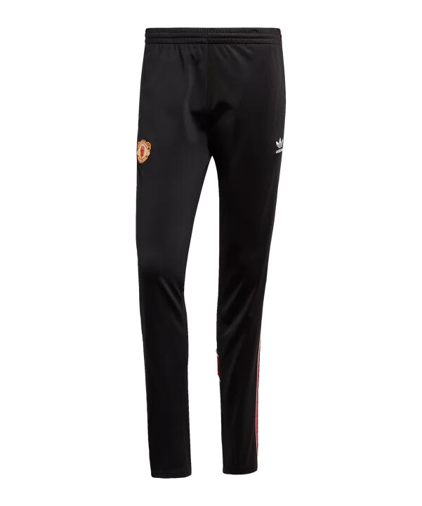 adidas manchester united 1991 trainingshose schwarz