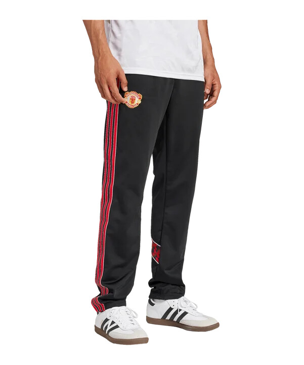 adidas manchester united 1991 trainingshose schwarz