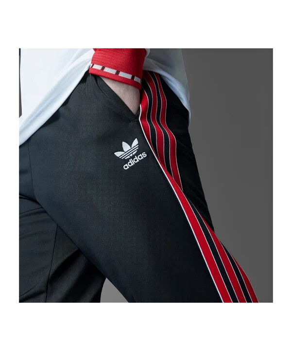adidas manchester united 1991 trainingshose schwarz