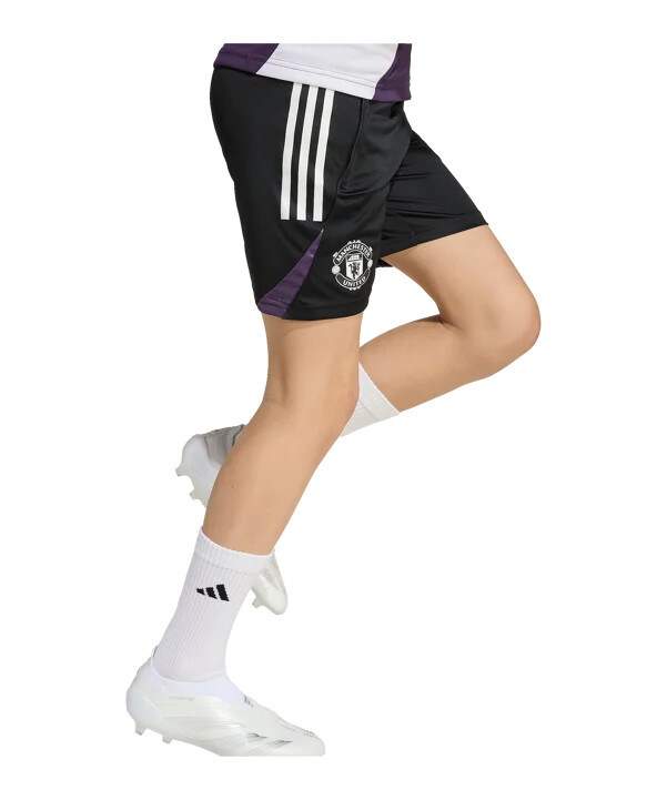 adidas manchester united training short kids schwarz