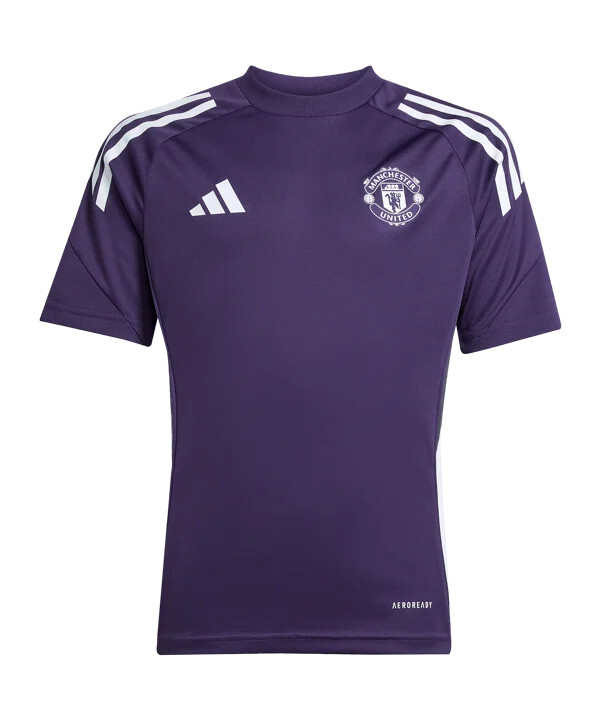 adidas manchester united competiton trainingsshirt kids lila