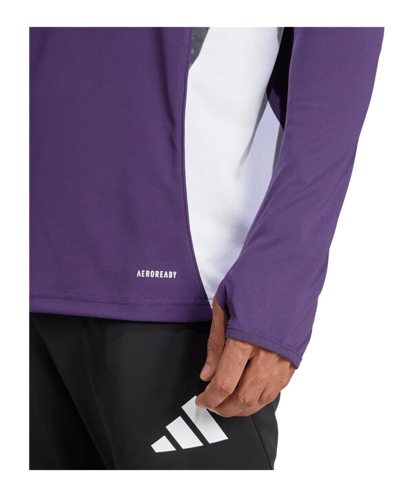 adidas manchester united training sweatshirt lila