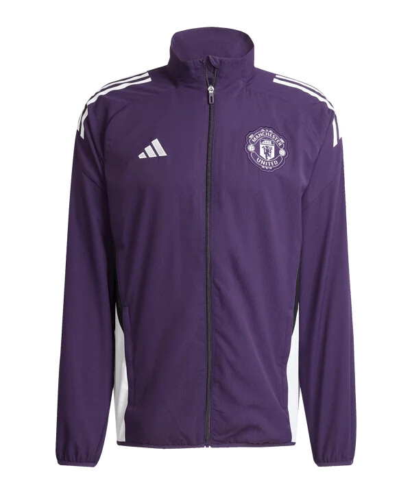 adidas manchester united competiton trainingsshirt lila