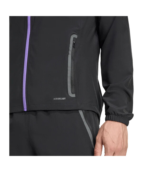 adidas manchester united vis tech travel jacke schwarz