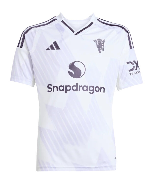 adidas manchester united trikot away 20252026 kids weiß