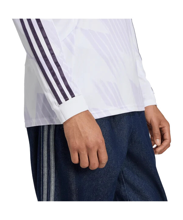 adidas manchester united longsleeve trikot away 20252026 weiß