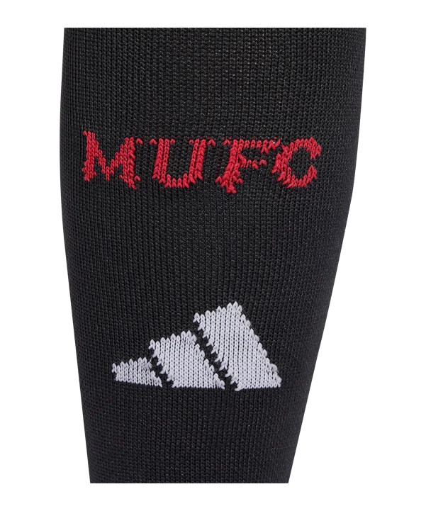 adidas manchester united strumpfstutzen home 20252026 schwarz