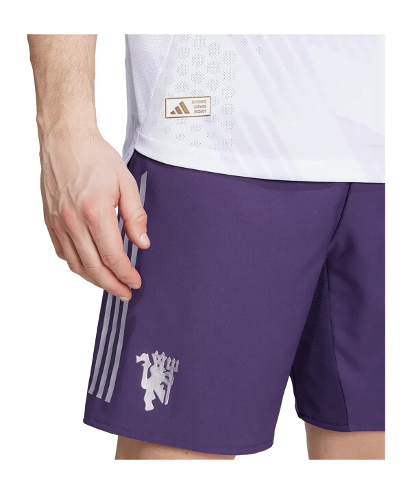 adidas manchester united authentic trikot away 20252026 weiß