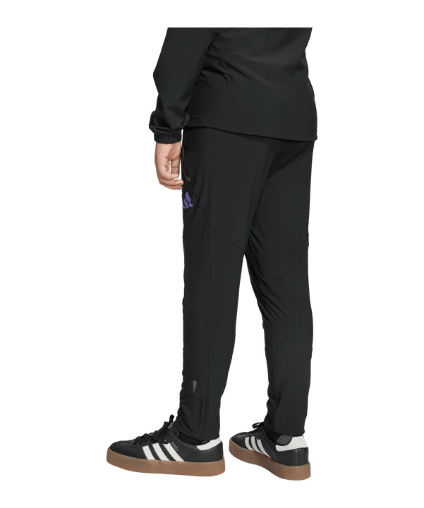 adidas manchester united vis tech travel jogginghose kids schwarz