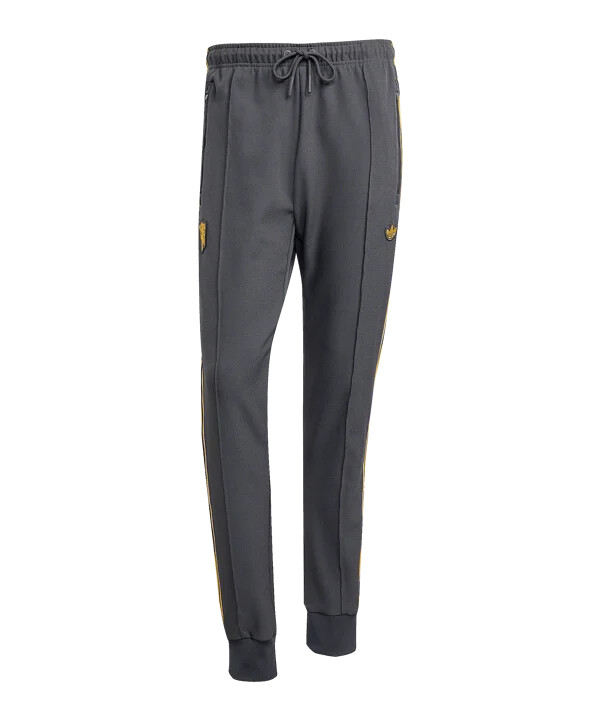 adidas manchester united icon track hose schwarz