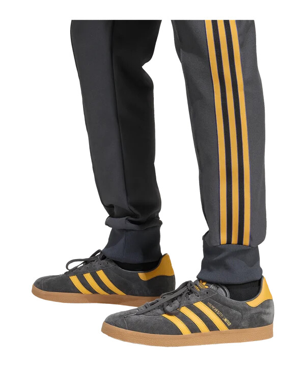 adidas manchester united icon track hose schwarz