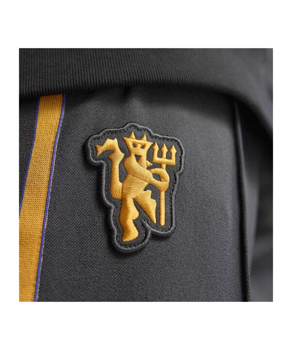 adidas manchester united icon track hose schwarz
