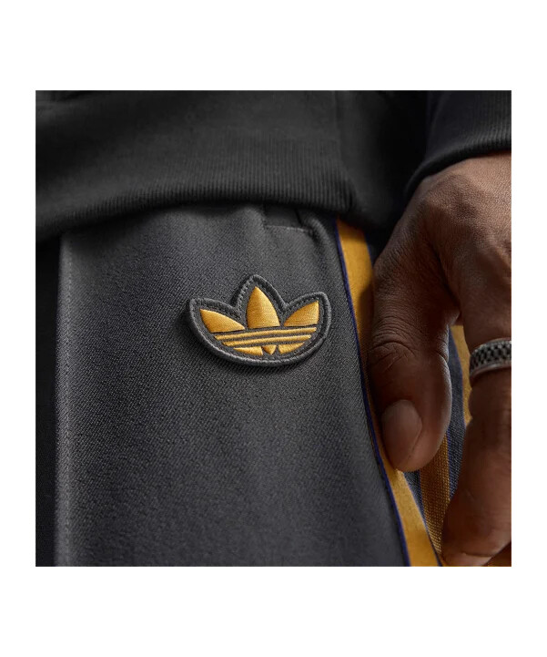 adidas manchester united icon track hose schwarz