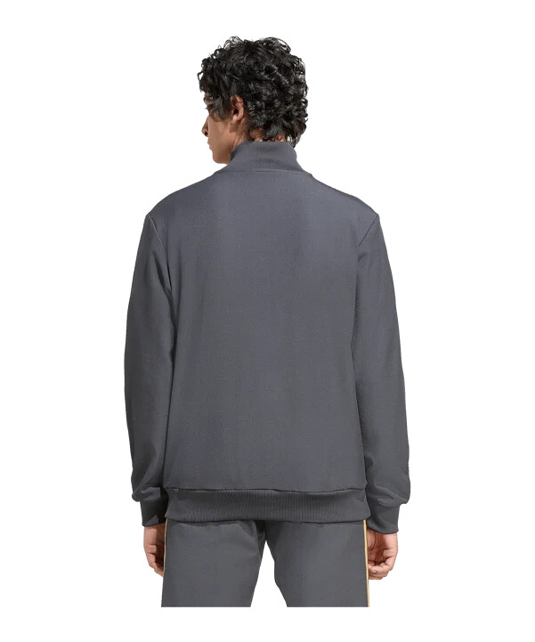 adidas manchester united icon track sweatshirt schwarz