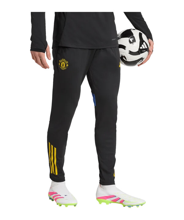 adidas manchester united cup trainingshose 20252026 schwarz