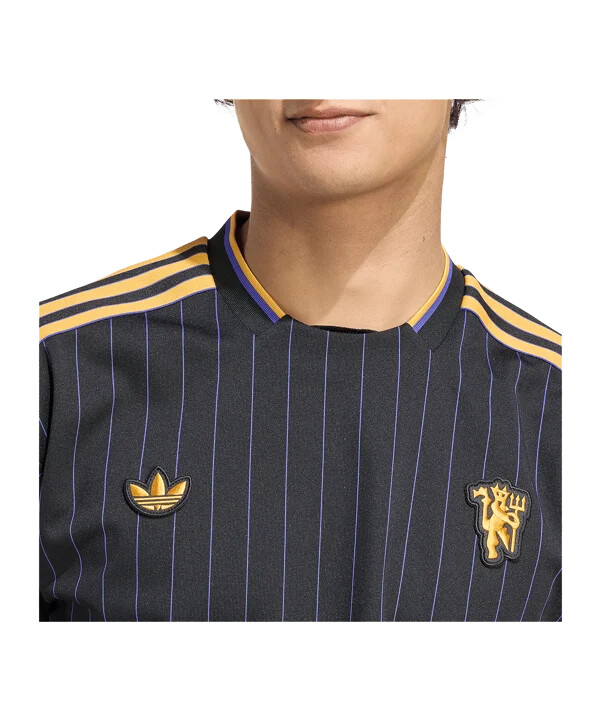 adidas manchester united icon trikot schwarz