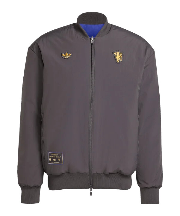 adidas manchester united icon jacke schwarz