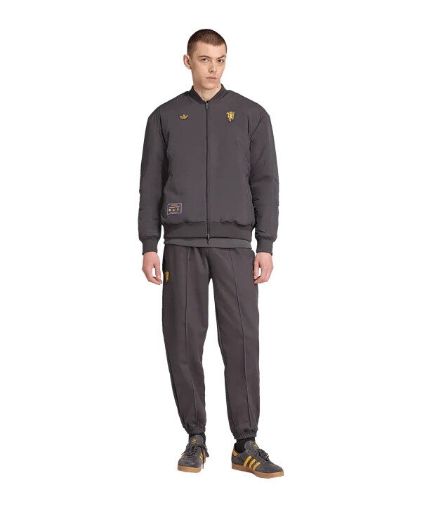 adidas manchester united icon jacke schwarz