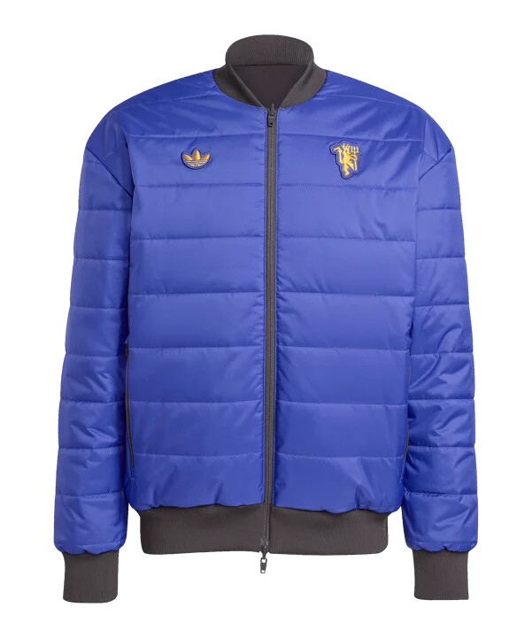 adidas manchester united icon jacke schwarz