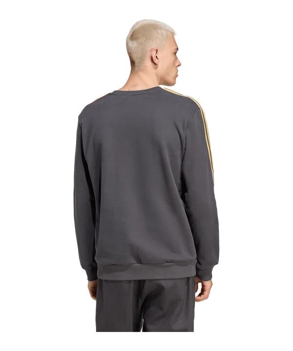 adidas manchester united icon sweatshirt schwarz
