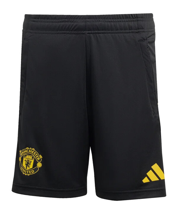 adidas manchester united cup training short 20252026 kids schwarz