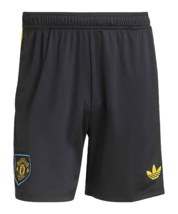 adidas manchester united short 3rd 20252026 schwarz