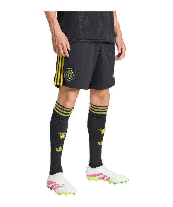adidas manchester united short 3rd 20252026 schwarz