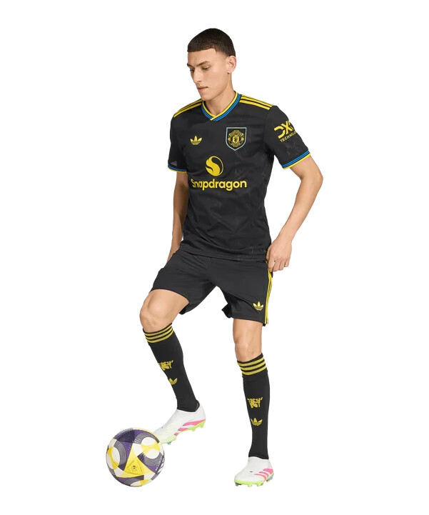 adidas manchester united short 3rd 20252026 schwarz