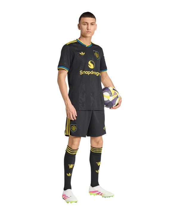 adidas manchester united short 3rd 20252026 schwarz