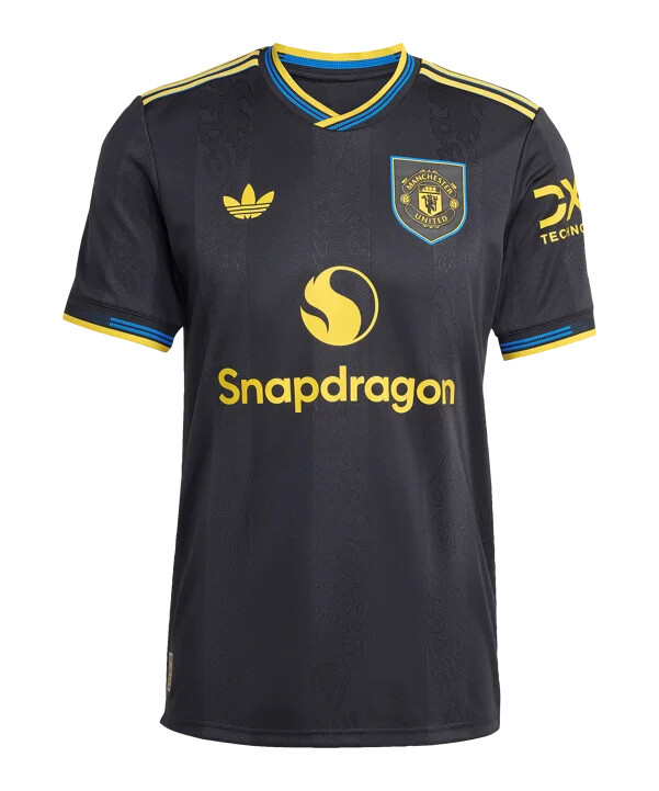 adidas manchester united authentic trikot 3rd 20252026 schwarz