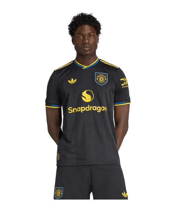 adidas manchester united authentic trikot 3rd 20252026 schwarz